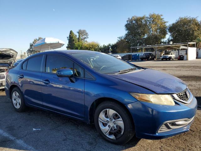 19XFB2F52FE232103 - 2015 HONDA CIVIC LX BLUE photo 4