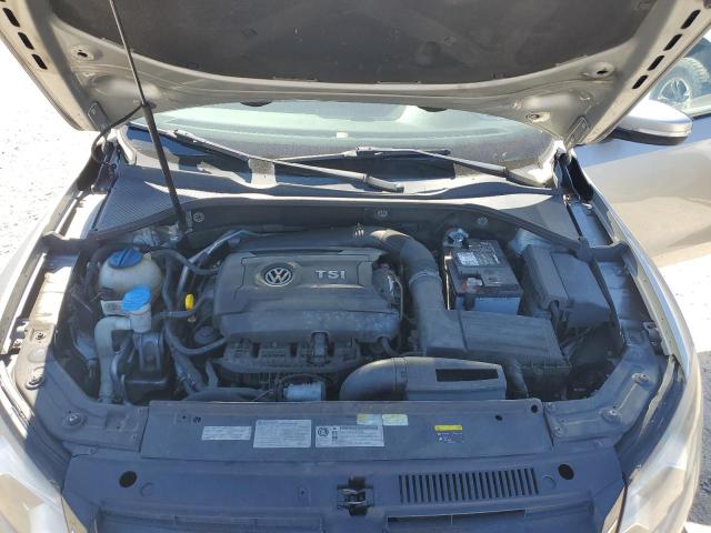 1VWAT7A36EC105576 - 2014 VOLKSWAGEN PASSAT S SILVER photo 11