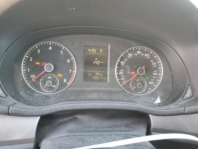 1VWAT7A36EC105576 - 2014 VOLKSWAGEN PASSAT S SILVER photo 9