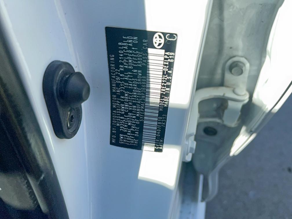 5YFEPMAE3NP366888 - 2022 TOYOTA COROLLA LE Ağ foto 10