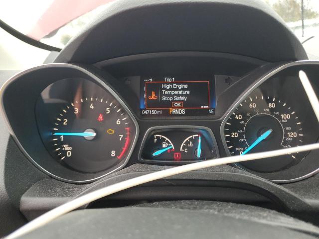 1FMCU0HD2KUB94546 - 2019 FORD ESCAPE SEL Красный фото 9