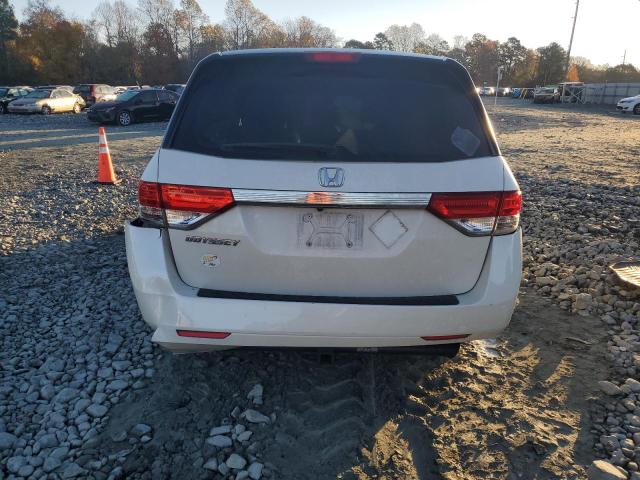 5FNRL5H47FB092074 - 2015 HONDA ODYSSEY EX WHITE photo 6