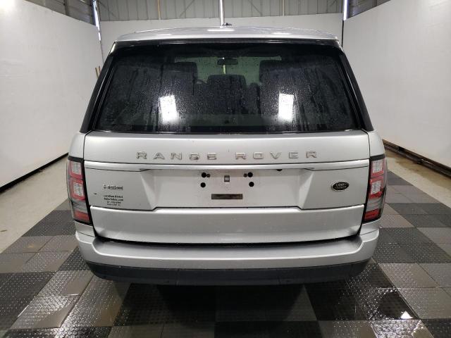 SALGS2WF8EA135270 - 2014 LAND ROVER RANGE ROVE HSE SILVER photo 6