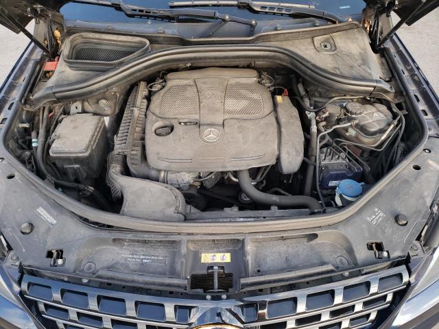 4JGDA5HB0FA512356 - 2015 MERCEDES-BENZ ML 350 4MATIC BLUE photo 12