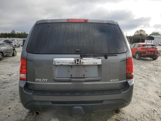 5FNYF4H58CB017384 - 2012 HONDA PILOT EXL 灰色 照片 6