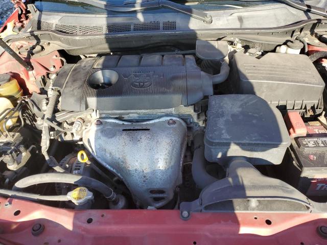 4T1BF3EK0BU682534 - 2011 TOYOTA CAMRY BASE 红色 照片 11