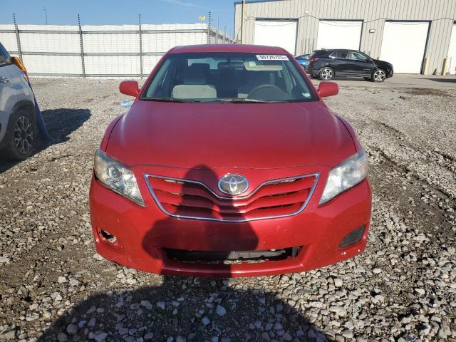 4T1BF3EK0BU682534 - 2011 TOYOTA CAMRY BASE 红色 照片 5