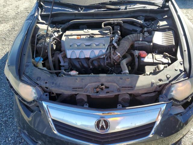 JH4CU2F68EC001992 - 2014 ACURA TSX TECH შავი ფოტო 11