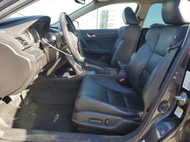 JH4CU2F68EC001992 - 2014 ACURA TSX TECH შავი ფოტო 7