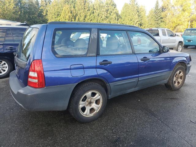 JF1SG63673H744794 - 2003 SUBARU FORESTER 2.5X BLUE photo 3