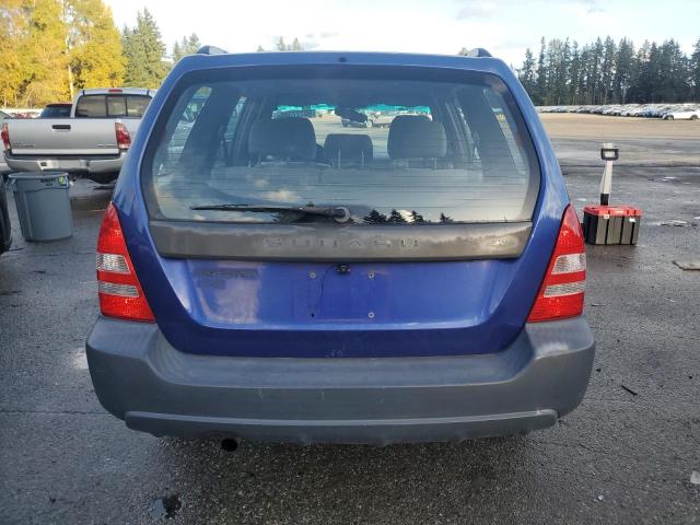 JF1SG63673H744794 - 2003 SUBARU FORESTER 2.5X BLUE photo 6