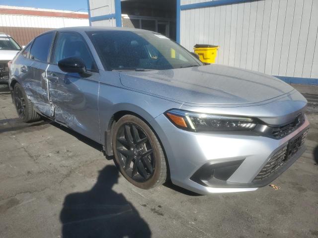 2HGFE2F53NH554535 - 2022 HONDA CIVIC SPORT 银色 照片 4