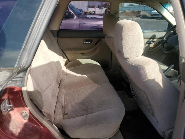 4S3BH675X46624722 - 2004 SUBARU LEGACY OUTBACK AWP Բորդո լուսանկար 10