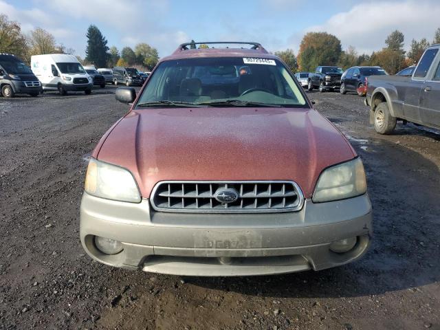 4S3BH675X46624722 - 2004 SUBARU LEGACY OUTBACK AWP Բորդո լուսանկար 5