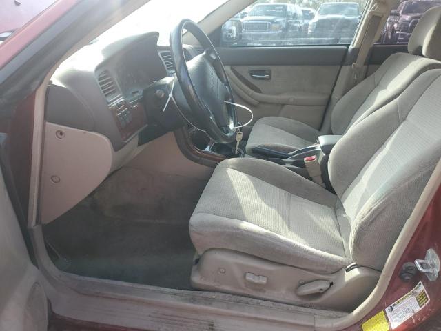 4S3BH675X46624722 - 2004 SUBARU LEGACY OUTBACK AWP Բորդո լուսանկար 7