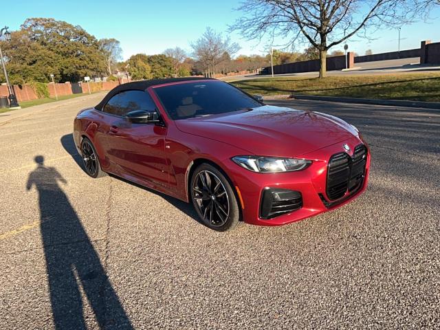 WBA73DB06SCT14342 - 2025 BMW M440XI BURGUNDY photo 1