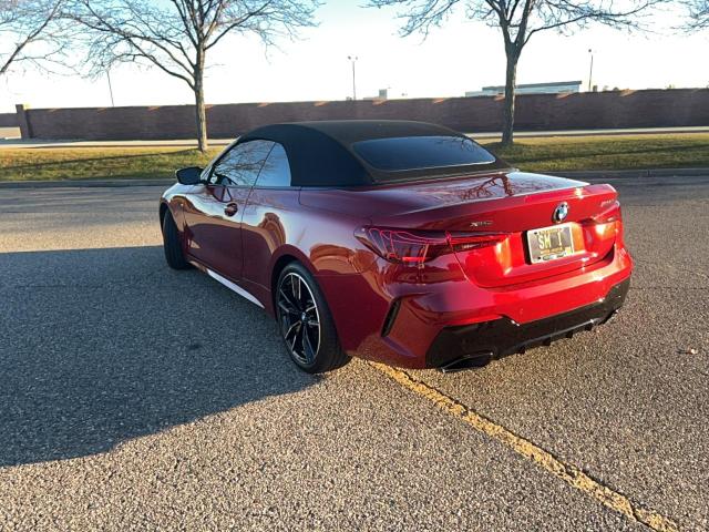 WBA73DB06SCT14342 - 2025 BMW M440XI BURGUNDY photo 3