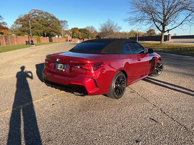 WBA73DB06SCT14342 - 2025 BMW M440XI BURGUNDY photo 4