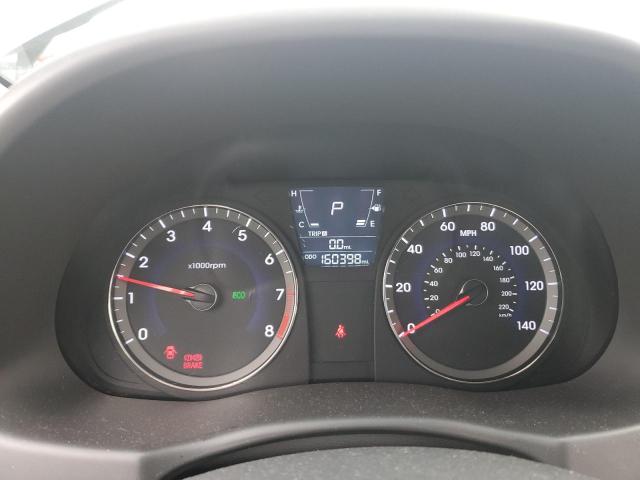 KMHCT4AE4CU075119 - 2012 HYUNDAI ACCENT GLS CHARCOAL photo 9