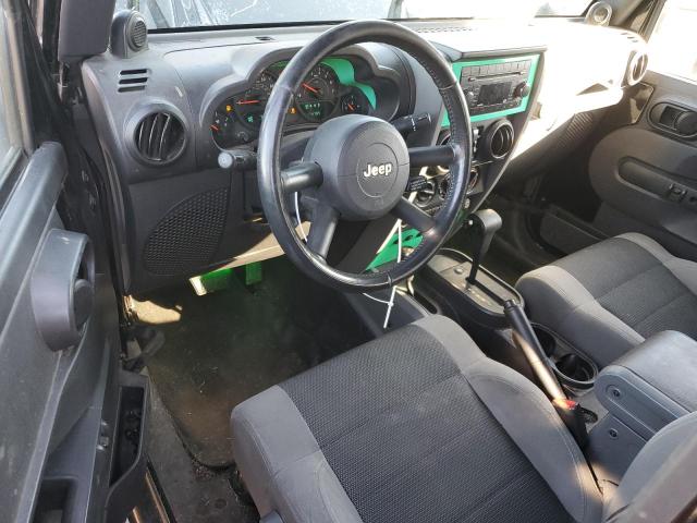 1J4GA391X7L167798 - 2007 JEEP WRANGLER X BLACK photo 8