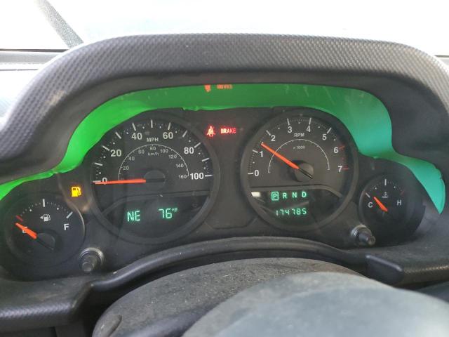 1J4GA391X7L167798 - 2007 JEEP WRANGLER X BLACK photo 9