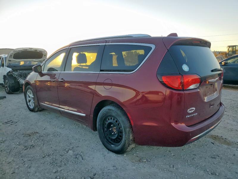 2C4RC1EG1HR531381 - 2017 CHRYSLER PACIFICA TOURING L PLUS MAROON photo 2