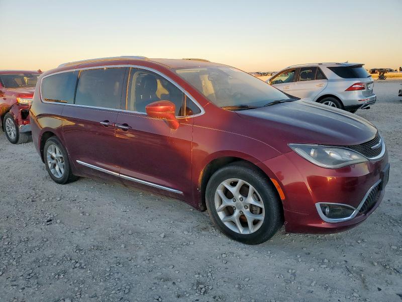 2C4RC1EG1HR531381 - 2017 CHRYSLER PACIFICA TOURING L PLUS MAROON photo 4