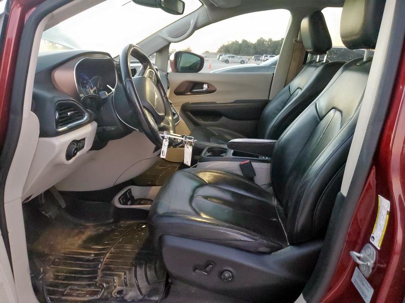 2C4RC1EG1HR531381 - 2017 CHRYSLER PACIFICA TOURING L PLUS MAROON photo 7