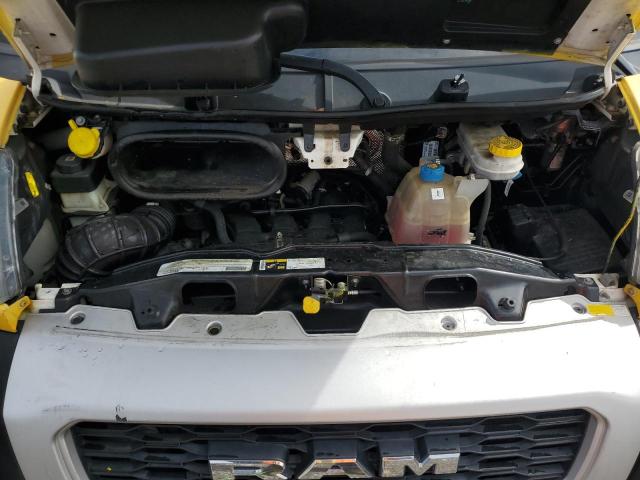 3C6TRVAGXLE127370 - 2020 RAM PROMASTER 1500 STANDARD Դեղին լուսանկար 12