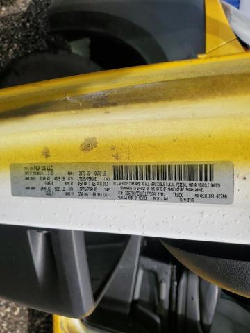 3C6TRVAGXLE127370 - 2020 RAM PROMASTER 1500 STANDARD Դեղին լուսանկար 13