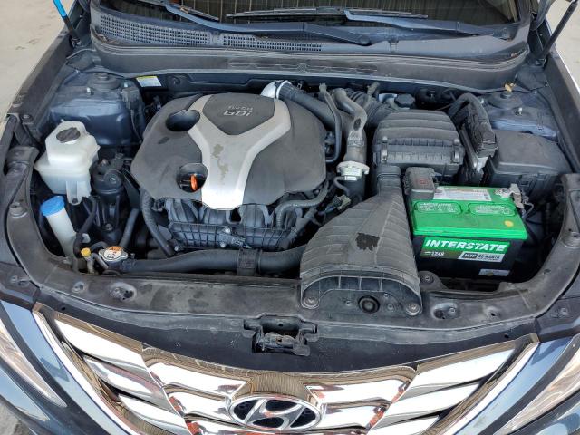 5NPEC4AB9DH794171 - 2013 HYUNDAI SONATA SE Сірий фото 11