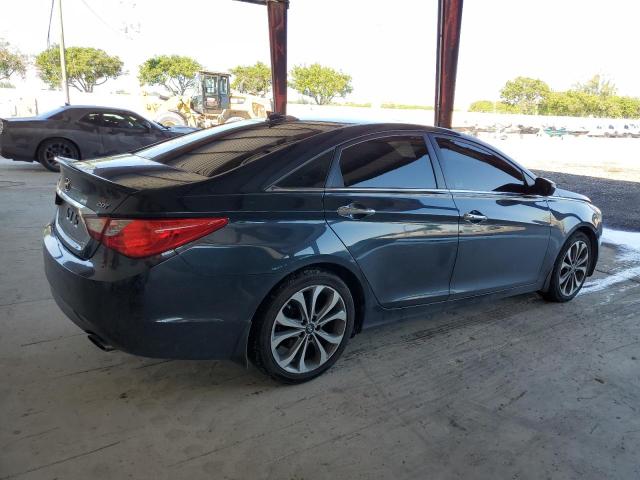 5NPEC4AB9DH794171 - 2013 HYUNDAI SONATA SE Сірий фото 3