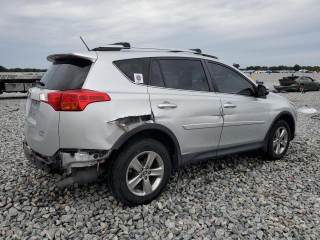 JTMRFREV2FD151051 - 2015 TOYOTA RAV4 XLE ვერცხლისფერი ფოტო 3
