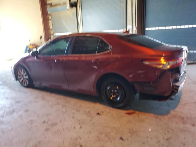 4T1B11HK1KU242921 - 2019 TOYOTA CAMRY L RED photo 2
