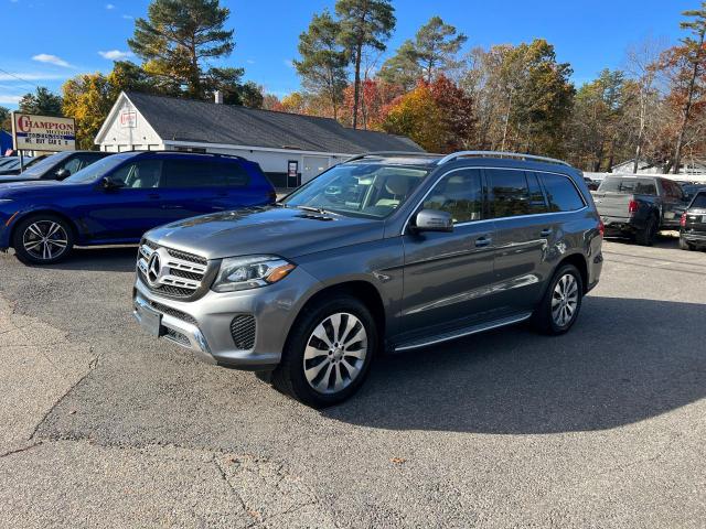 4JGDF6EE8HA851682 - 2017 MERCEDES-BENZ GLS 450 4MATIC GRAY photo 2