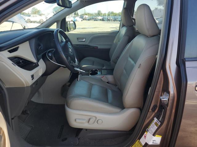 5TDYZ3DC6JS919157 - 2018 TOYOTA SIENNA XLE Brązowy zdjęcie 7