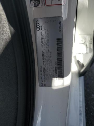 WAUFGAFC2FN013340 - 2015 AUDI A6 PREMIUM PLUS WHITE photo 12