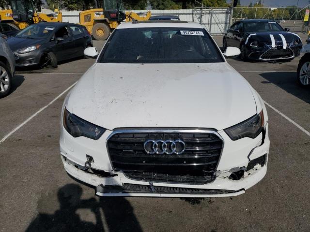 WAUFGAFC2FN013340 - 2015 AUDI A6 PREMIUM PLUS WHITE photo 5