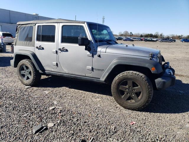 1C4BJWDG4HL664702 - 2017 JEEP WRANGLER U SPORT ვერცხლისფერი ფოტო 4