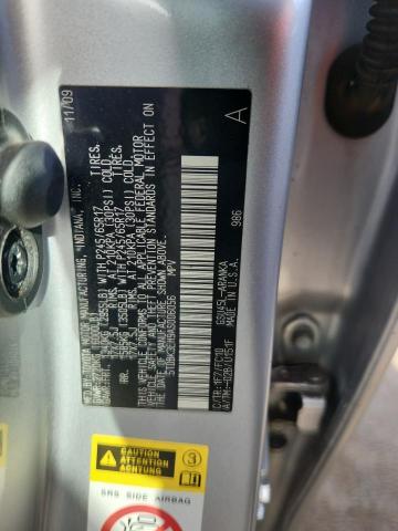 5TDBK3EH9AS006056 - 2010 TOYOTA HIGHLANDER SILVER photo 13