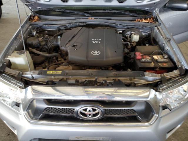 3TMLU4EN3EM150511 - 2014 TOYOTA TACOMA DOUBLE CAB Күміс фото 11