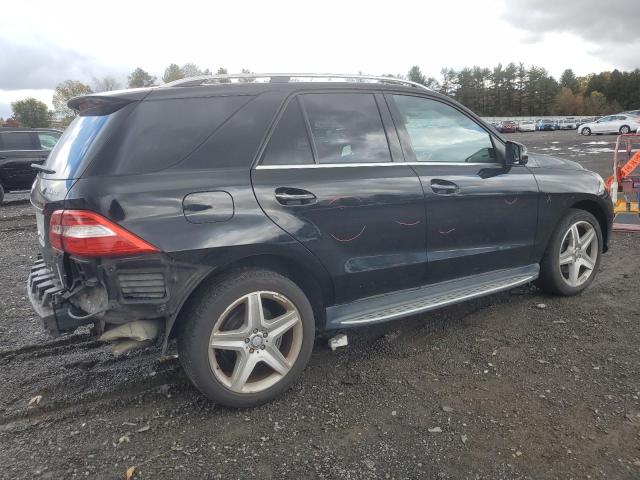 4JGDA5HB9EA320013 - 2014 MERCEDES-BENZ ML 350 4MATIC BLACK photo 3