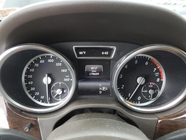 4JGDA5HB9EA320013 - 2014 MERCEDES-BENZ ML 350 4MATIC BLACK photo 9