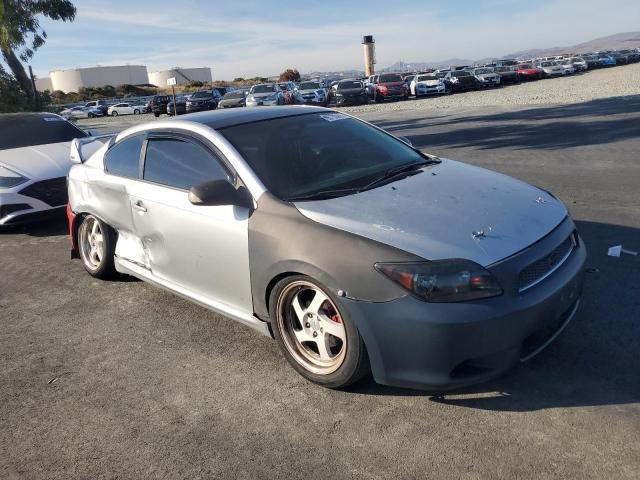 JTKDE177760093662 - 2006 TOYOTA SCION TC Srebrny zdjęcie 4