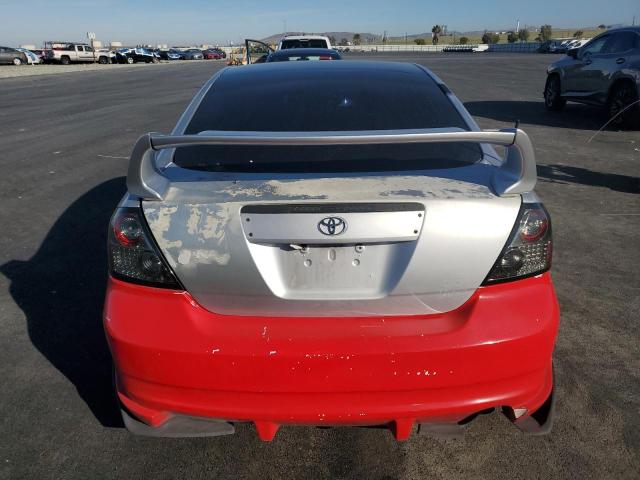 JTKDE177760093662 - 2006 TOYOTA SCION TC Srebrny zdjęcie 6