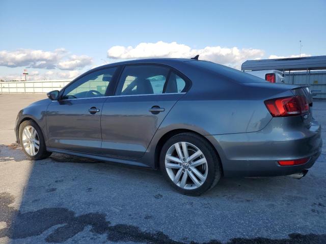 3VW5S7AJ4EM350913 - 2014 VOLKSWAGEN JETTA GLI ნაცრისფერი ფოტო 2