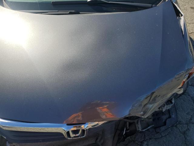 2HGFB2F51CH324739 - 2012 HONDA CIVIC LX GRAY photo 11