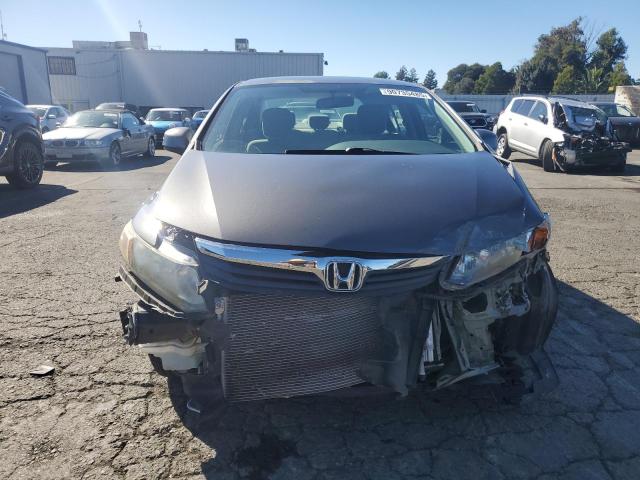 2HGFB2F51CH324739 - 2012 HONDA CIVIC LX GRAY photo 5