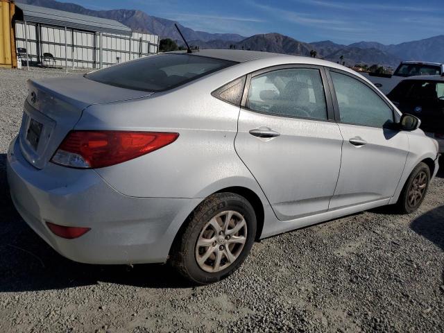 KMHCT4AE3CU201003 - 2012 HYUNDAI ACCENT GLS 银色 照片 3