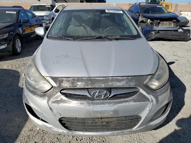 KMHCT4AE3CU201003 - 2012 HYUNDAI ACCENT GLS 银色 照片 5